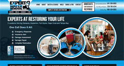 Desktop Screenshot of expertwaterremoval.com